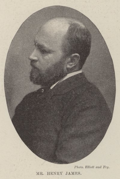 Mr Henry James av English Photographer