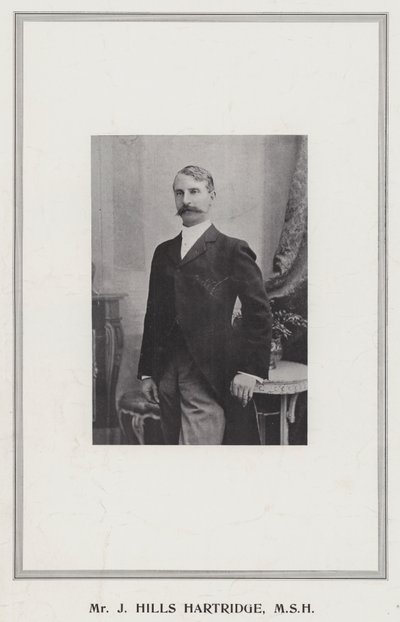 Mr J Hills Hartridge, MSH av English Photographer