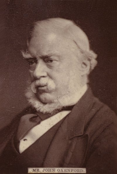 Mr. John Oxenford av English Photographer