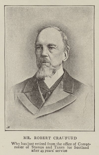 Mr Robert Craufurd av English Photographer