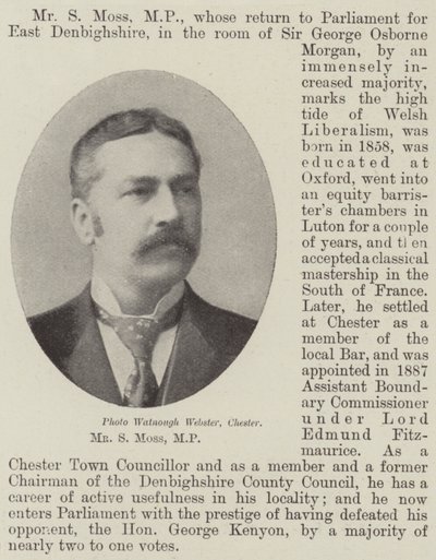 Mr S Moss, MP av English Photographer