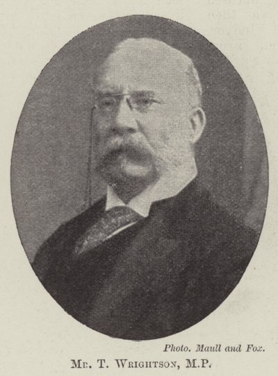 Mr T Wrightson, MP av English Photographer