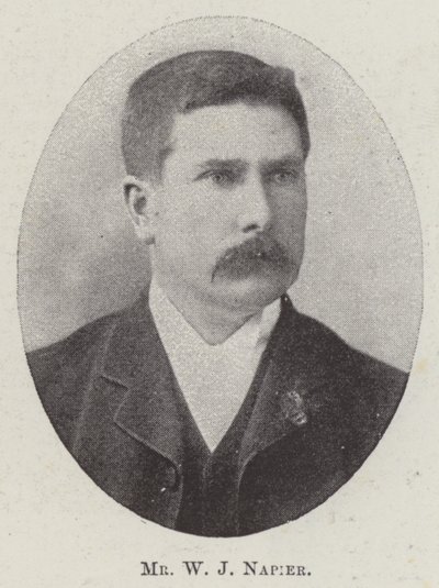 Mr W J Napier av English Photographer