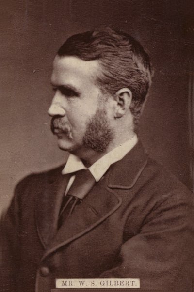 Mr. W.S. Gilbert av English Photographer