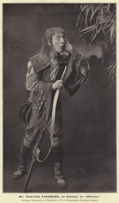 Herr Walter Passmore, som Bobinet, i Mirette av English Photographer