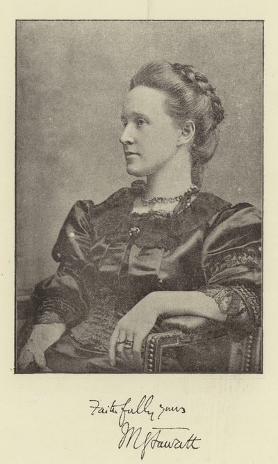 Fru Henry Fawcett av English Photographer
