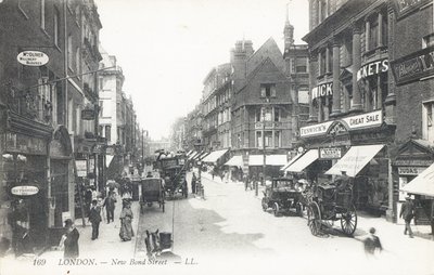 New Bond Street i West End av English Photographer