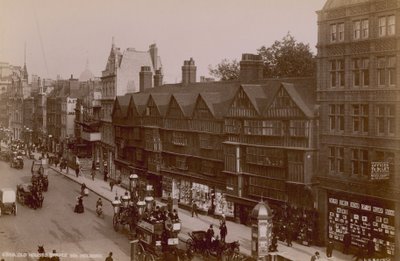 Old Houses, Staple Inn, Holborn av English Photographer