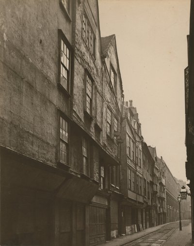 Gamle hus i Wych Street, London av English Photographer