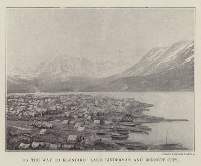 På vei til Klondike, Lake Linderman og Bennett City av English Photographer