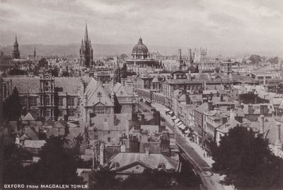 Oxford fra Magdalen Tower av English Photographer