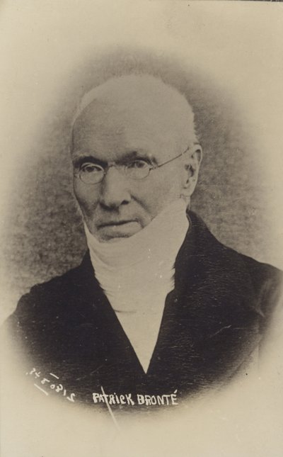 Patrick Bronte (1777–1861), irskfødt engelsk kuratør og poet av English Photographer