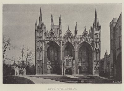 Peterborough katedral av English Photographer