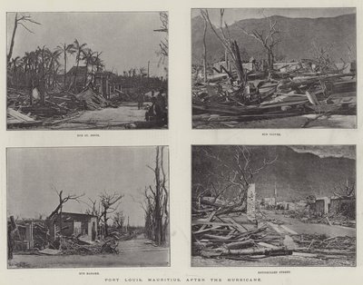 Port Louis, Mauritius, etter orkanen av English Photographer