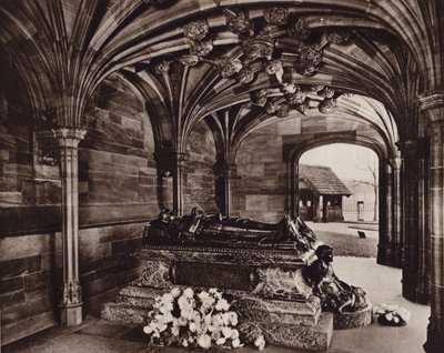 Port Sunlight: Tombs av grunnleggeren, William Hesketh Lever, og hans kone av English Photographer