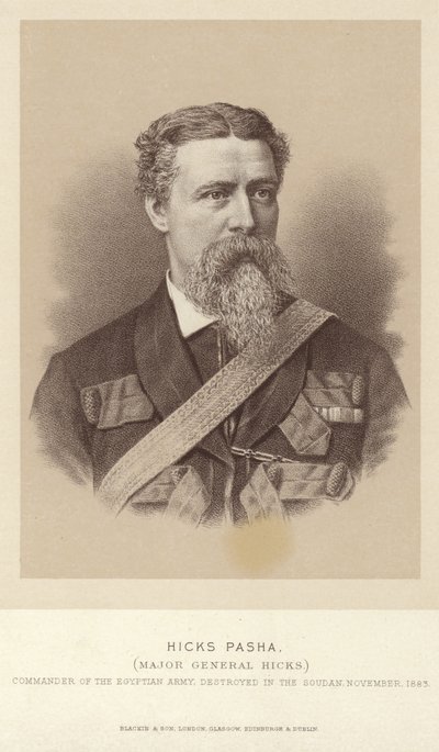 Portrett av oberst William Hicks av English Photographer