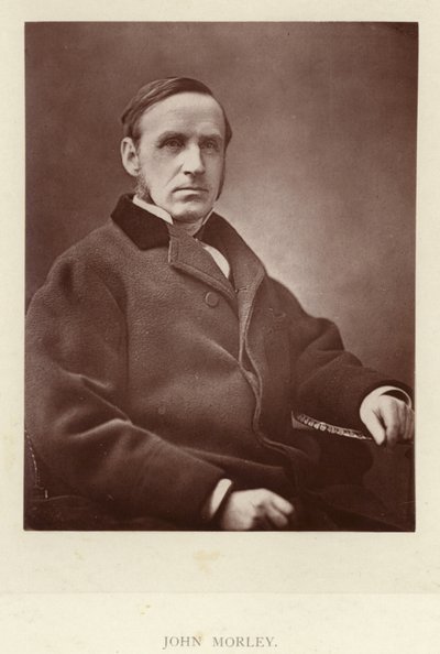 Portrett av John Morley av English Photographer