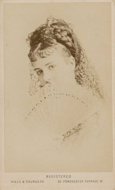 Portrett av den prostituerte Mabel Gray av English Photographer
