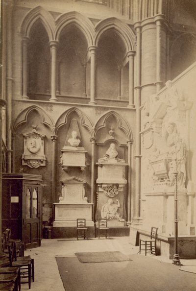 Postkort fra Westminster Abbey av English Photographer