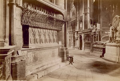 Postkort fra Westminster Abbey av English Photographer