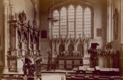 Postkort med et bilde av Chapel Royal av English Photographer