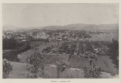 Pretoria, et generelt syn av English Photographer