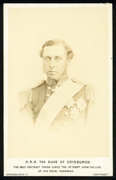 Prins Alfred, hertug av Edinburgh av English Photographer
