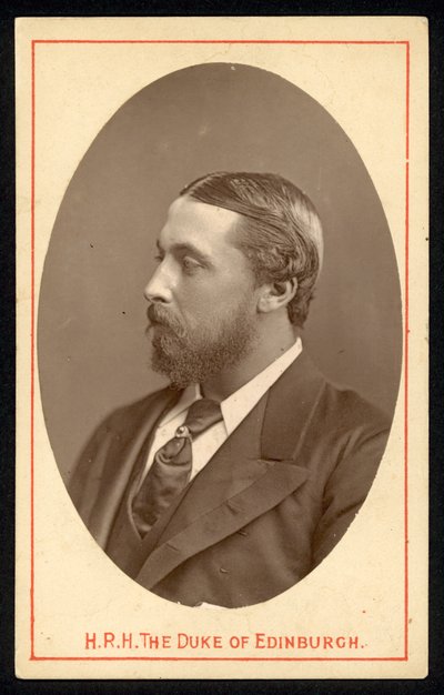 Prins Alfred, hertug av Edinburgh av English Photographer