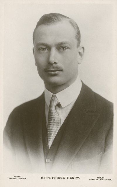 Prins Henry, hertug av Gloucester (s/hvitt bilde) av English Photographer