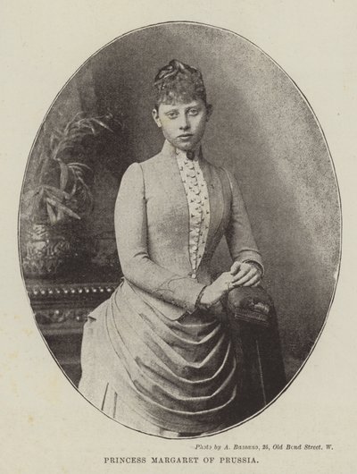 Prinsesse Margaret av Preussen av English Photographer