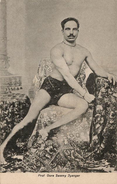 Professor Dora Swamy Iyengar (s/hvitt bilde) av English Photographer