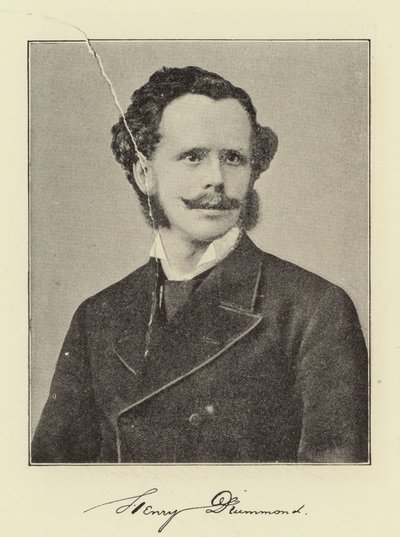 Professor Henry Drummond av English Photographer