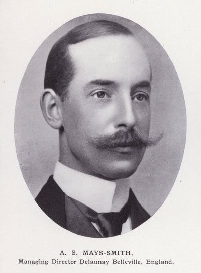 Prominent Men of London: AS Mays-Smith (s/hvitt-bilde) av English Photographer