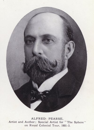 Prominent Men of London: Alfred Pearse (s/hv-bilde) av English Photographer