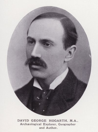 Prominent Men of London: David George Hogarth (s/hv-bilde) av English Photographer