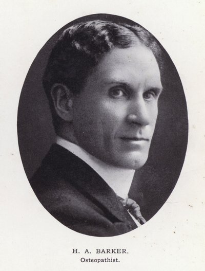 Prominent Men of London: HA Barker (s/hv-bilde) av English Photographer