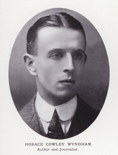 Prominente menn fra London: Horace Cowley Wyndham (s/hvitt-bilde) av English Photographer