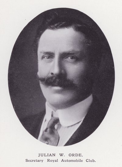 Prominent Men of London: Julian W Orde (s/hv-bilde) av English Photographer