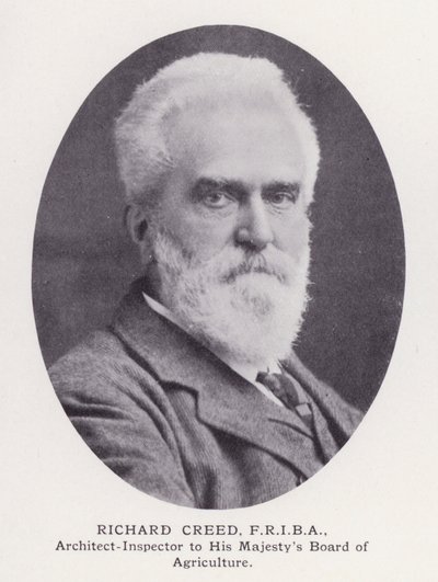 Prominent Men of London: Richard Creed (s/hv-bilde) av English Photographer