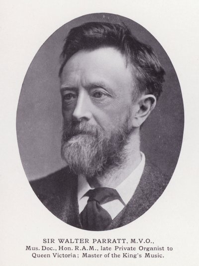 Prominent Men of London: Sir Walter Parratt (s/hv-bilde) av English Photographer