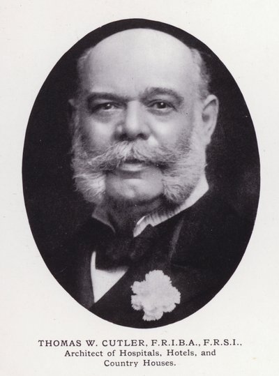 Prominent Men of London: Thomas W Cutler (s/hv-bilde) av English Photographer