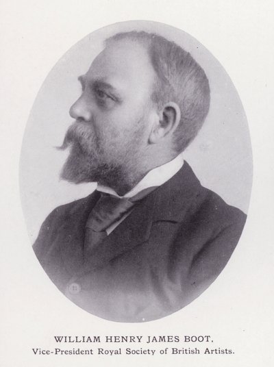Fremtredende menn fra London: William Henry James Boot (s/hv-bilde) av English Photographer