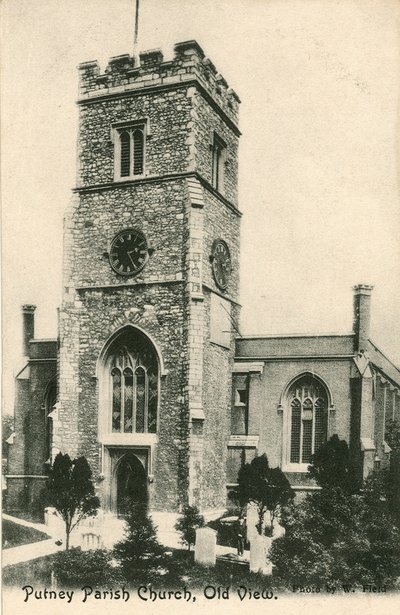 Putney kirke, London av English Photographer
