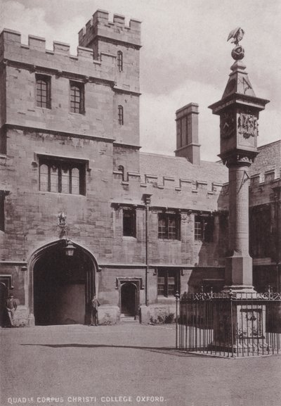Quadrangle Corpus Christi College Oxford av English Photographer