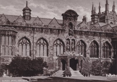 Quadrangle Oriel College, Oxford av English Photographer