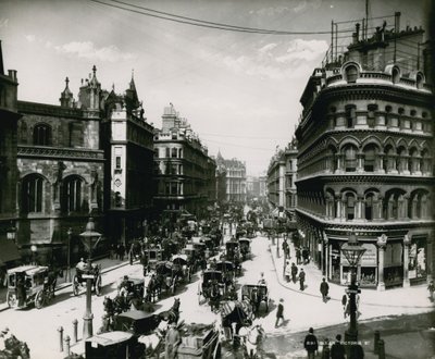 Queen Victoria Street, London av English Photographer