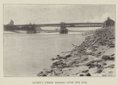 Queens Ferry Bridge, over Dee av English Photographer