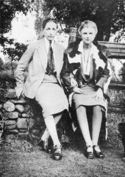 Radclyffe Hall og Una Vincenzo av English Photographer