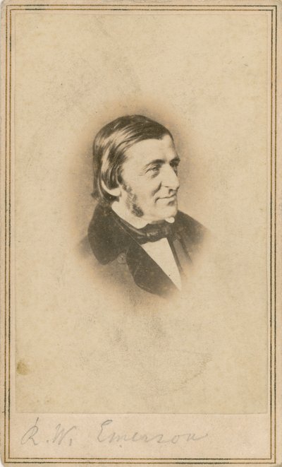Ralph Waldo Emerson av English Photographer