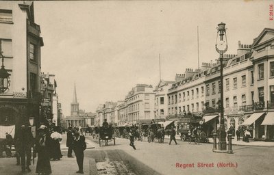 Regent Street, London, nord av English Photographer